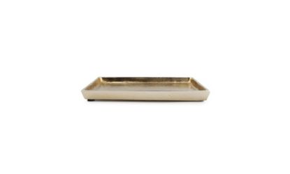 SP Collection okrasni pladenj CHARM 22x14 cm- zlat