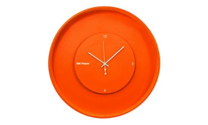 S&P stenska ura ZONE 60 cm - oranžna