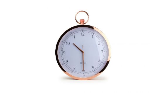 S&P stenska ura Stopwatch Style ZONE 38 cm - rose gold