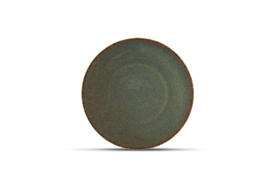 BonBistro plitki krožnik CIRRO Green – 6 kos (21 cm)