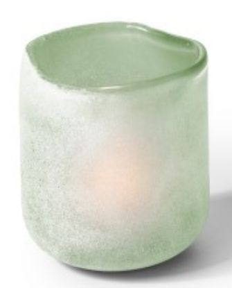 Philippi svečnik za čajne svečke FLUFF - zelena
