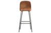 BePureHome barski stol VOGUE usnjen 80 cm - konjak   