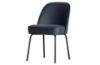 BePureHome stol VOGUE žamet - modra