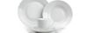 BonBistro globok krožnik Basic White – 6 kos (23 cm)