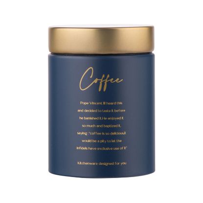 Altom Design posoda za kavo GOLD Coffee - modra