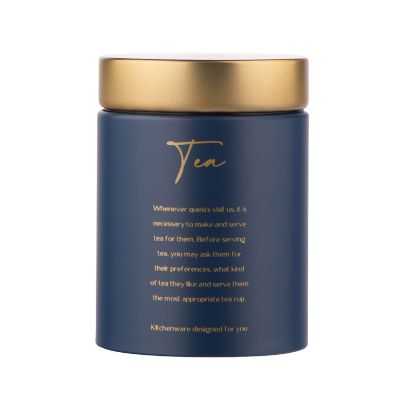 Altom Design posoda za čaj GOLD Tea - modra