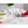 Altom Design set 6 kozarcev za martini DIAMOND 0,26 l    ​