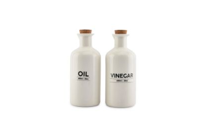 ONA set 2 keramičnih steklenic za olje in kis Cucina