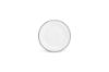 BonBistro krožnik s črnim robom  Basic White - 20cm 