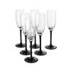 Altom Design set 6 kozarcev za šampanjec ONYX 0,18 l    ​