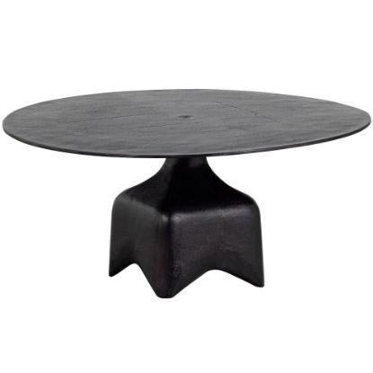 Wood klubska mizica FOSS - črno/rjava 