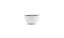 BonBistro set 6 skodelic s črnim robom 14x8 cm  Basic White