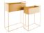 Present Time set 2 rastlinskih loncev ESSENCE - oker