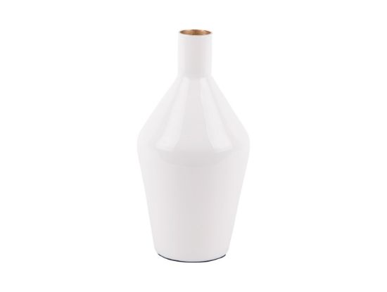 Present Time vaza IVY Bottle Cone - bela
