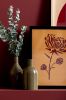 Present Time vaza IVY Bottle Straight - zelena