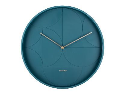 Karlsson stenska ura Echelon Circular - modra