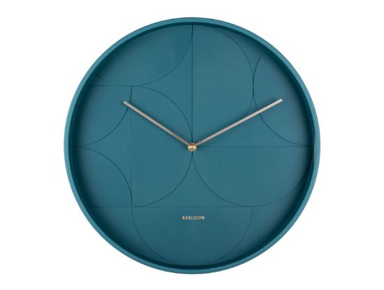 Karlsson stenska ura Echelon Circular - modra