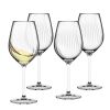 Altom Design set 4 kozarcev za vino Plisse