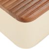 Estia posoda za kruh ALLURE METALLIC - bež-01-24833
