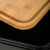 ESTIA posoda za kruh BAMBOO METALLIC - črna-01-20248
