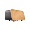 ESTIA posoda za kruh BAMBOO METALLIC s pokrovom/desko- črna-01-12861