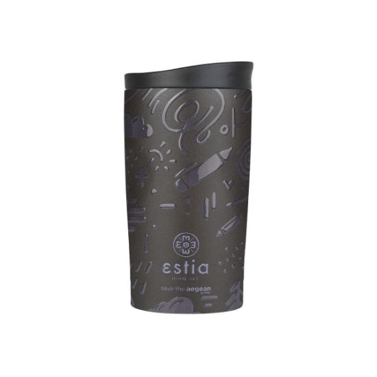 ESTIA izolirana potovalna skodelica 350ml - NOIR ECHO-01-25588