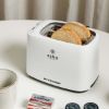 ESTIA 2 rezinski toaster-opekač kruha INTENSE LUMINUS-bel-06-24574