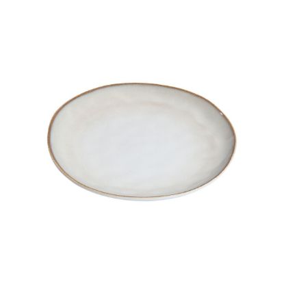 ESTIA glineni servirni krožnik VIGNETTE 21cm slonovina-07-24420