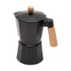 ESTIA kuhalnik za espresso iz aluminija 150ml črn-01-20644