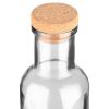 ESTIA set 3 steklenic s plutovinastim zamaškom 1000ml transparent-01-21894