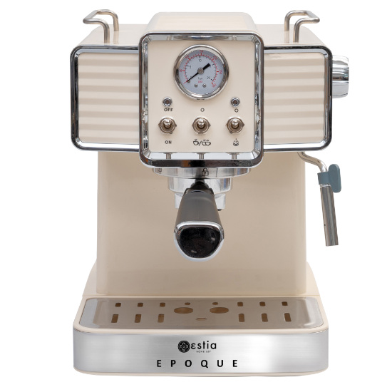 ESTIA retro aparat za espresso Epoque 1.5l-krem-06-12342