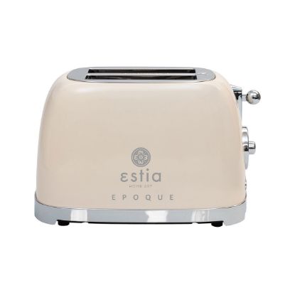 ESTIA retro 2 rezinski toaster-opekač kruha Epoque- krem 06-12151