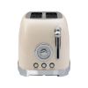 ESTIA retro 2 rezinski toaster-opekač kruha Epoque- krem 06-12151