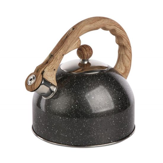 Altom Design čajnik ROCK NATURA - 2,5l- črn