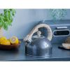 Altom Design čajnik ROCK NATURA - 2,5l- črn